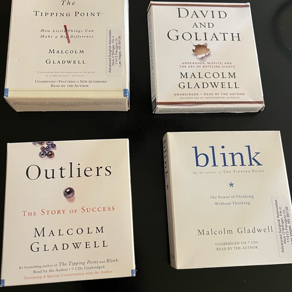 Malcolm Gladwell CD book series